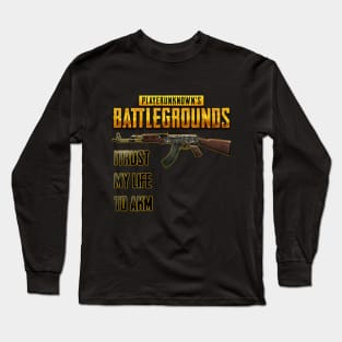 PUBG AKM VERSION Long Sleeve T-Shirt